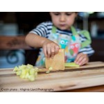 Coupe-légumes et fruits - Couteau en bois pour enfants